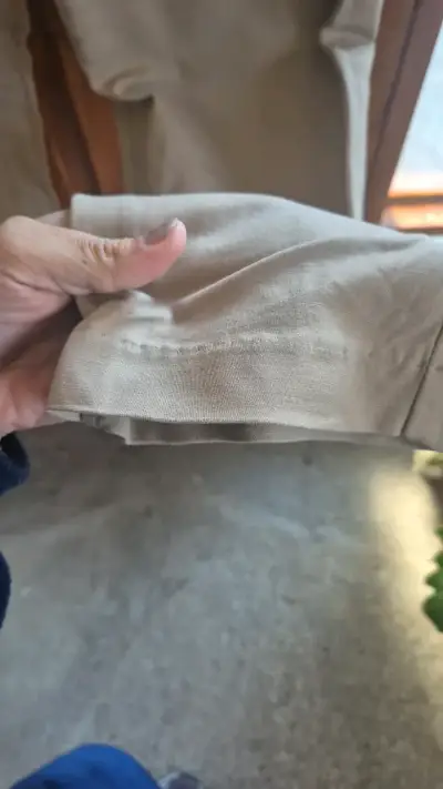 Pantalones beige para mujer BNX - miniatura 5