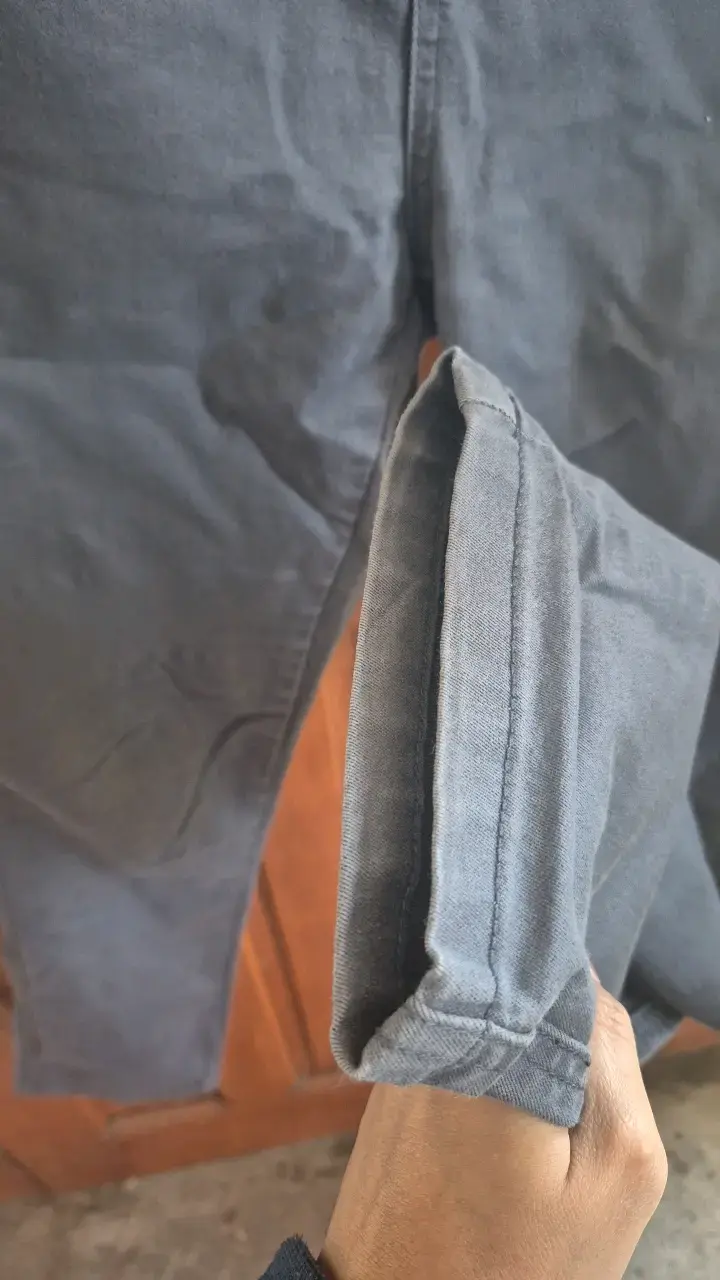 Pantalones de mezclilla grises Suburbia para mujer - 5