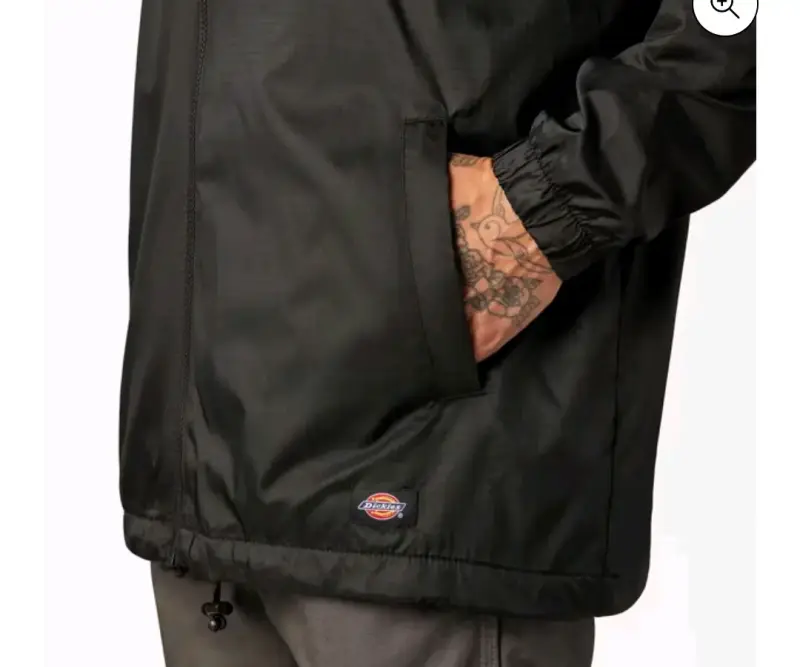 Chaqueta Negra Dickies con Capucha - 4