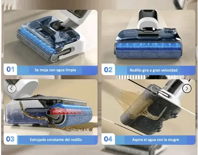 Aspiradora y lavadora  Tineco One strech s6 pro - 2