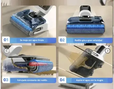 Aspiradora y lavadora  Tineco One strech s6 pro - miniatura 2