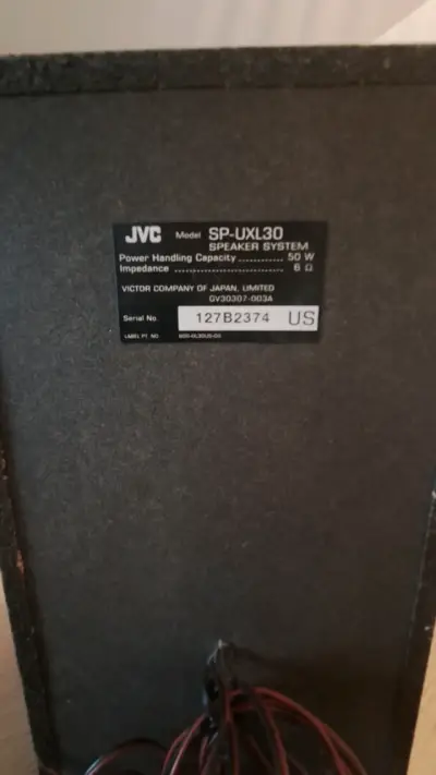 Parlante JVC SP-UXL30 50W - miniatura 2