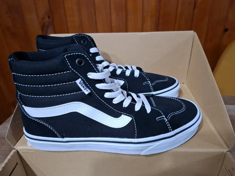 Zapatillas Vans Filmore Hi Negro/Blanco Talla 40 - 1