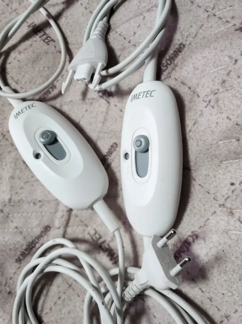 Manta eléctrica Imetec con control dual 2 plazas - 2