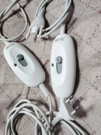 Manta eléctrica Imetec con control dual 2 plazas - miniatura 2