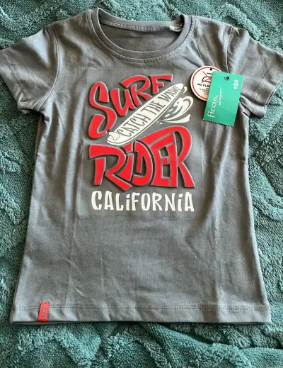 Polera infantil gris Surf Rider California - miniatura 1