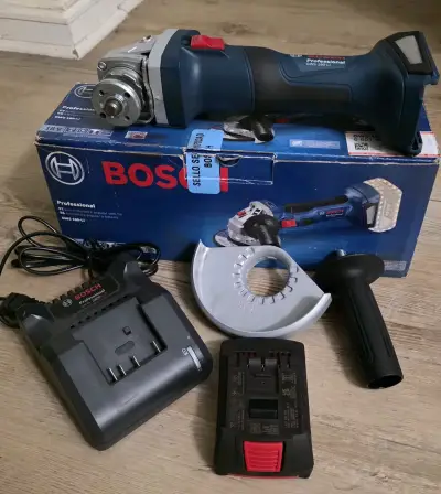 Esmeril Angular Inalámbrico Bosch GWS 180-Li 18V - miniatura 1