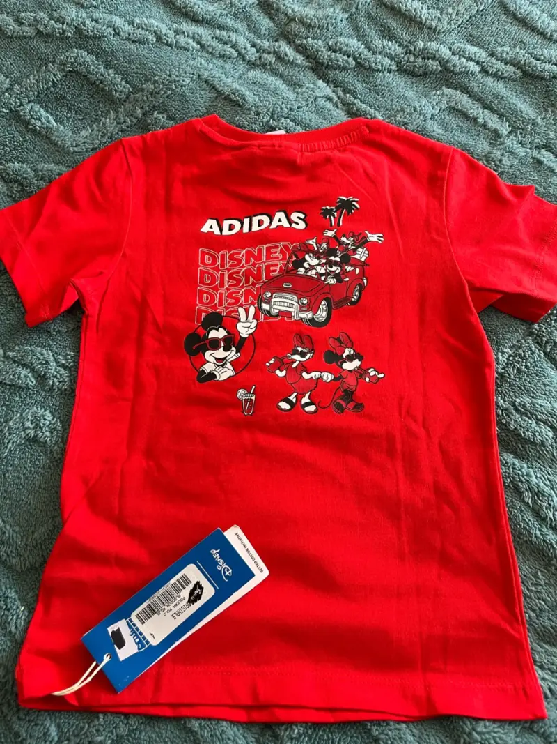 Polera roja infantil Adidas Disney Mickey - 2