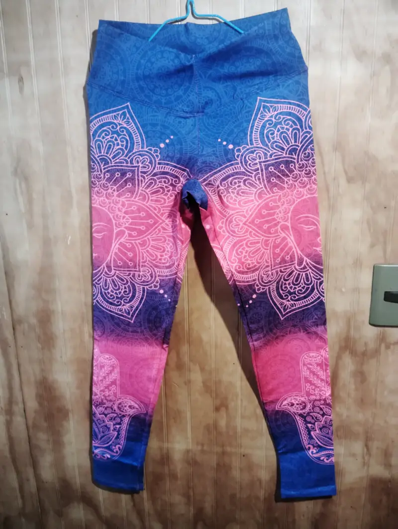 Calza deportiva con diseño mandala - 2