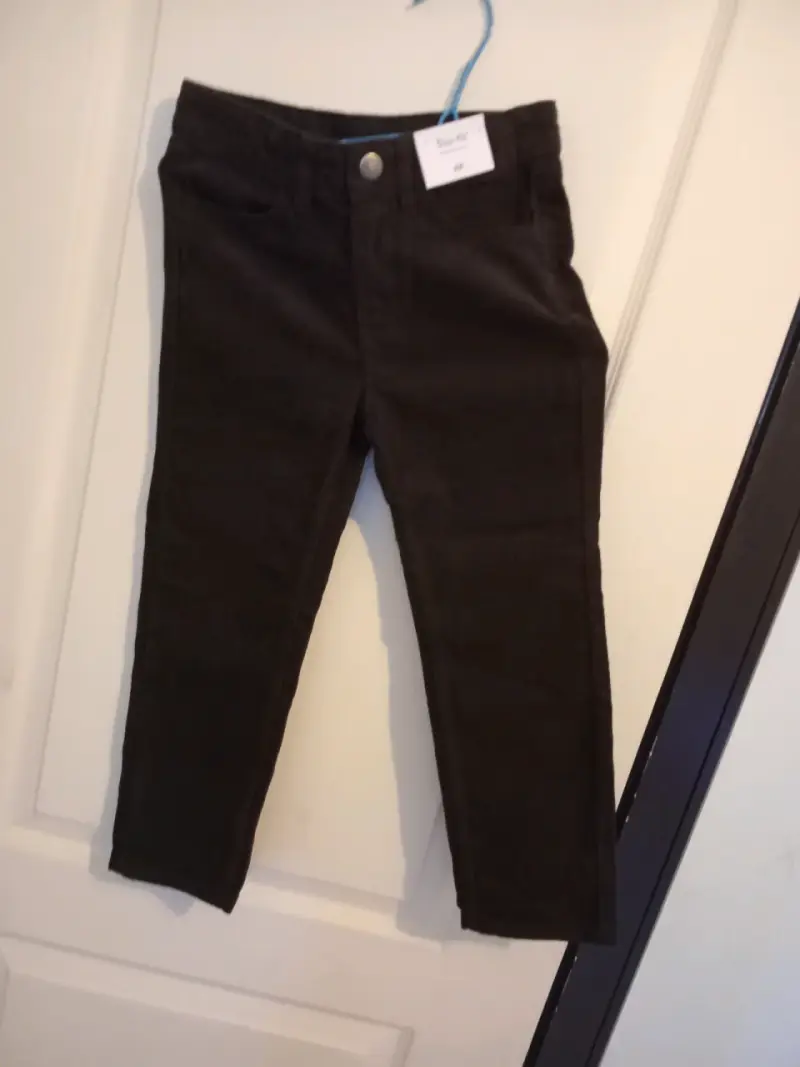 Pantalones cafe para niños H&M - 1