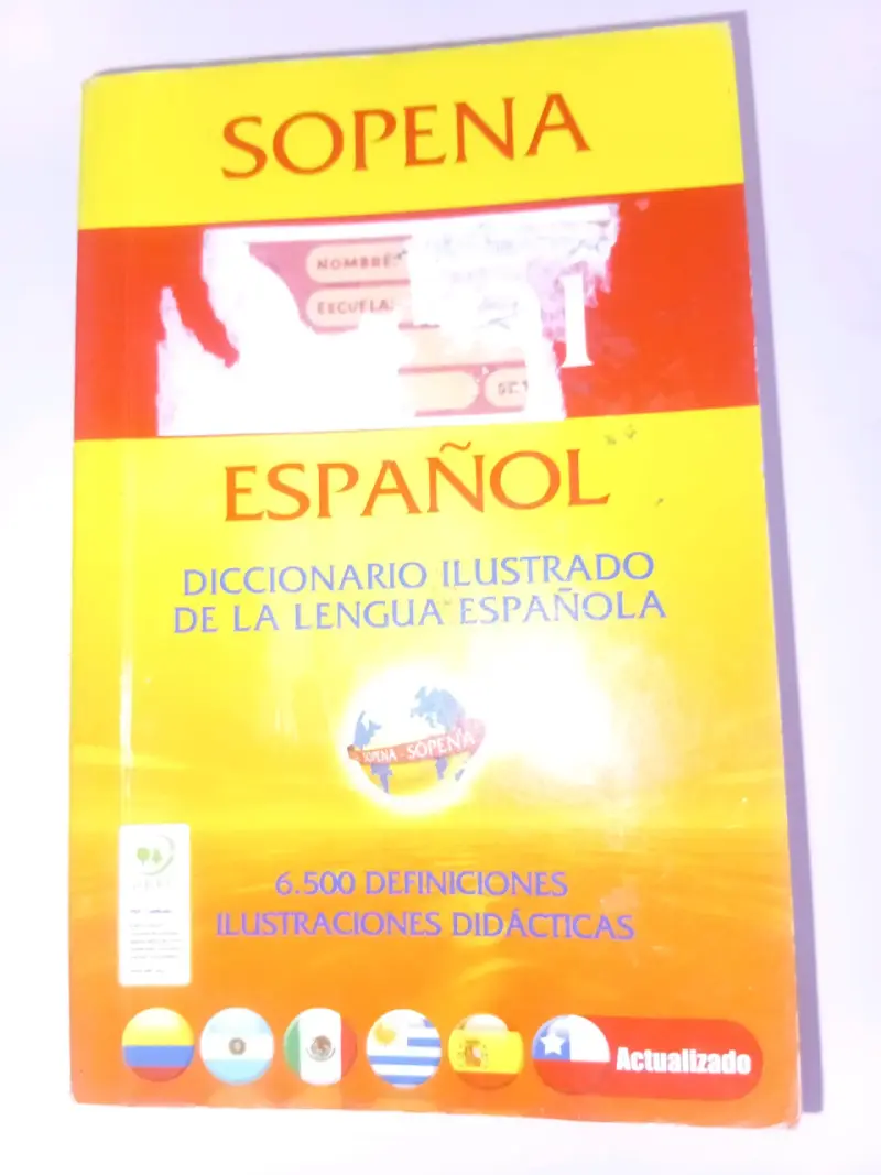 Diccionario Mini Español Sopena Ilustrado - 1