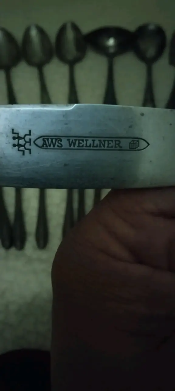 Juego de cubiertos de acero inoxidable AWS Wellner - 1