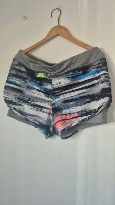 Short deportivo 3C X estampado multicolor - miniatura 1