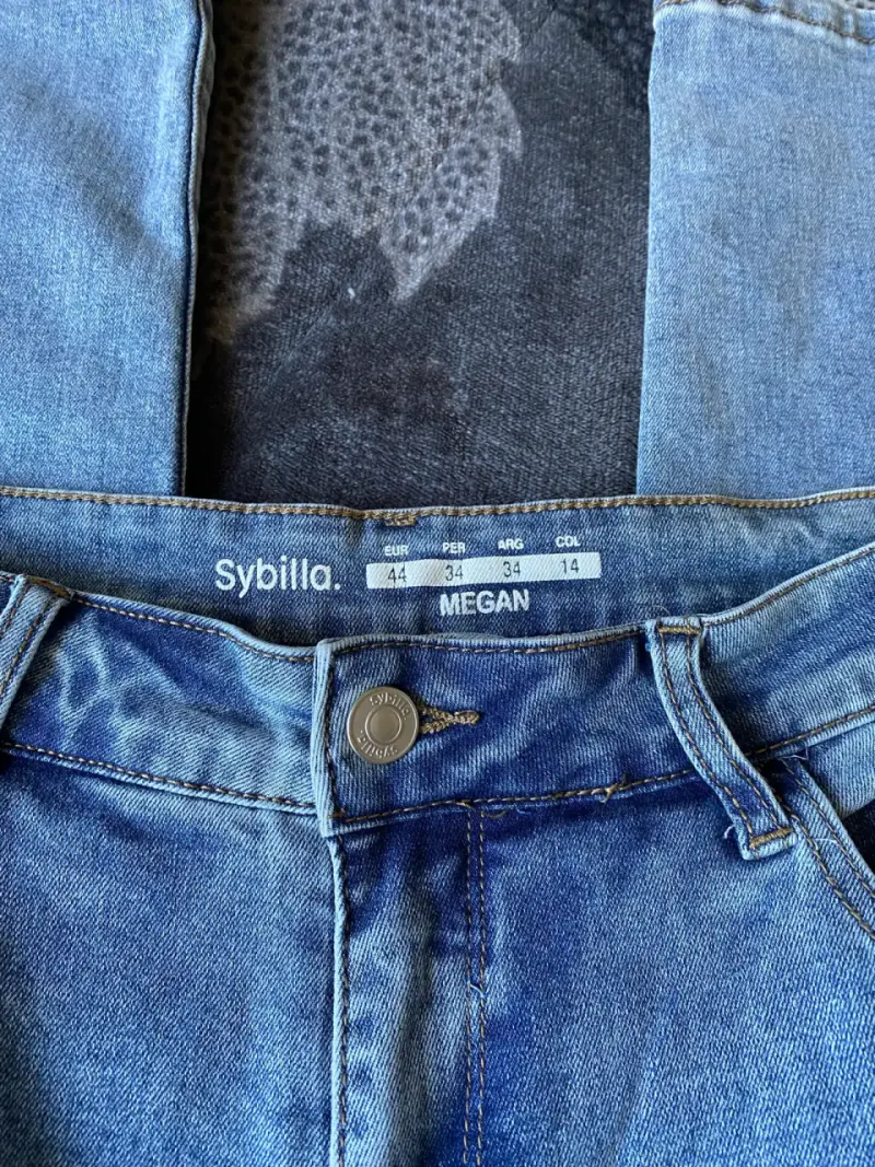 Jeans azul mujer Sybilla Megan talla 44 - 1