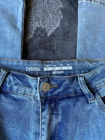 Jeans azul mujer Sybilla Megan talla 44 - miniatura 1