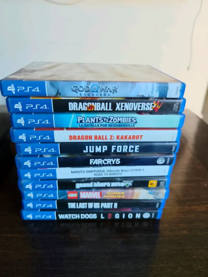 Consola PS4 2TB con 11 juegos incluidos - 1