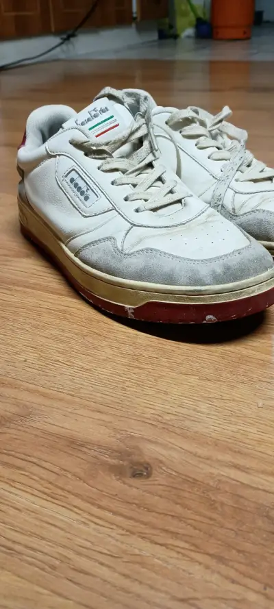 Zapatillas deportivas blancas Diadora para hombre - miniatura 2