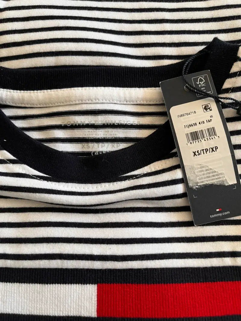 Polera a rayas Tommy Hilfiger para niño - 2