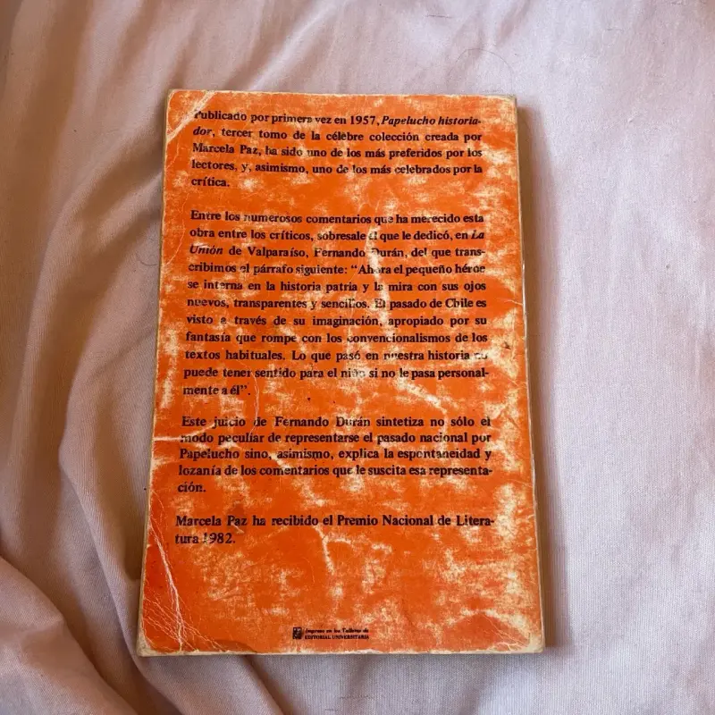 Libro Papelucho Historiador de Marcela Paz - 2