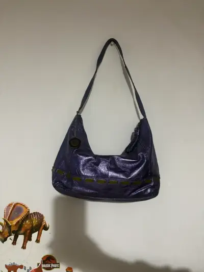 Cartera morada de cuero  The Sak - miniatura 1