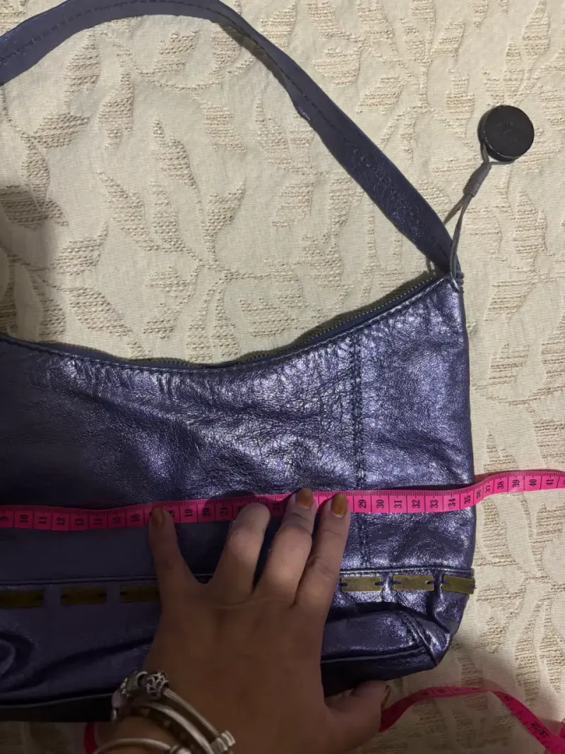 Cartera morada de cuero The Sak - 5