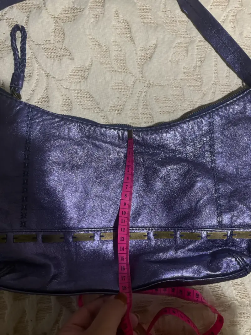 Cartera morada de cuero The Sak - 6