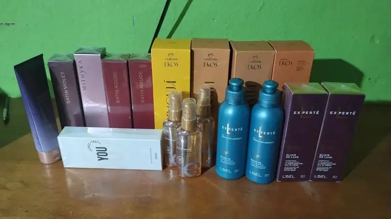 Set de productos de belleza Natura y L'Bel