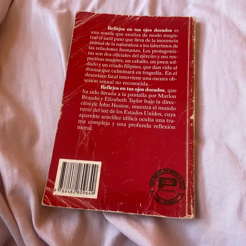 Libro Reflejos en tus Ojos Dorados de Carson McCullers - 2