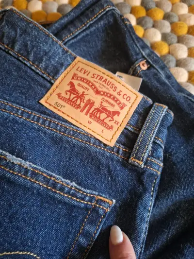 Jeans Levi's 501 azul clásico - miniatura 3