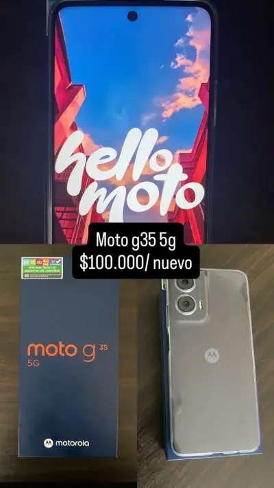 Smartphone Motorola Moto G35 5G nuevo - miniatura 1
