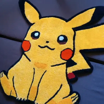 Alfombra tufting Pikachu - miniatura 2