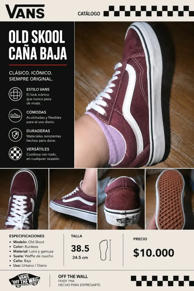 Zapatillas Vans y Converse - 1