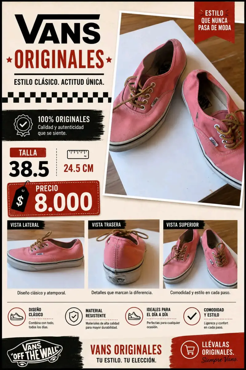 Zapatillas Vans y Converse - 2