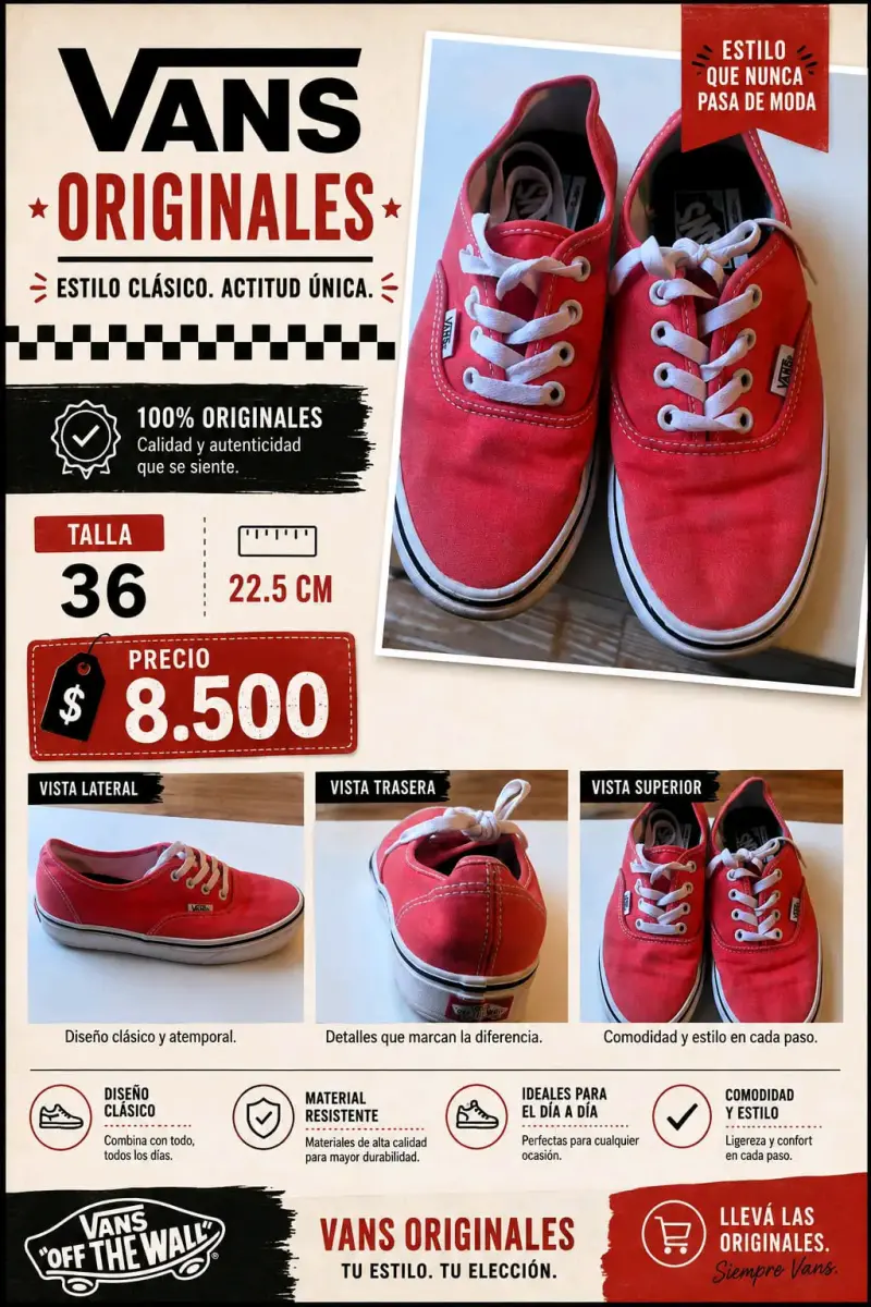 Zapatillas Vans y Converse - 4