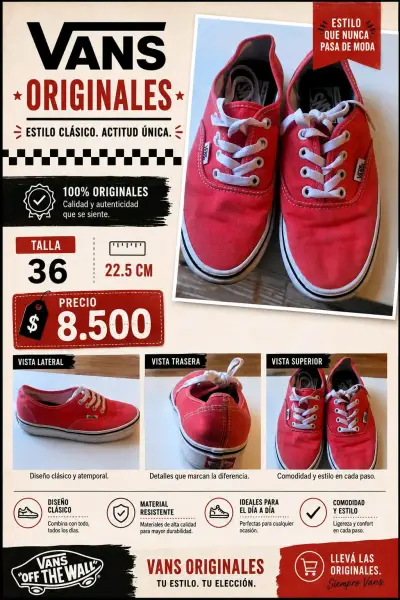 Zapatillas Vans y Converse - miniatura 4