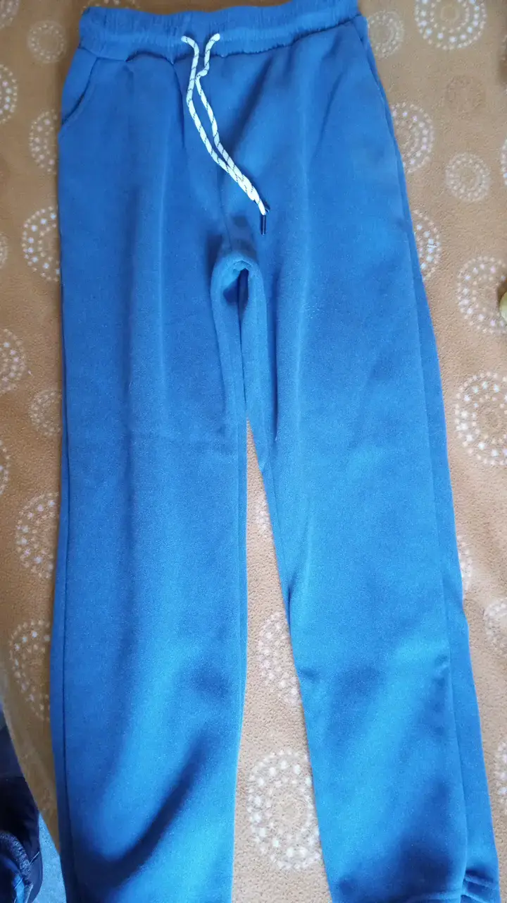 Pantalones azules para mujer ,talla s-m - 1