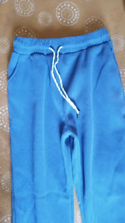 Pantalones azules para mujer ,talla s-m - miniatura 2