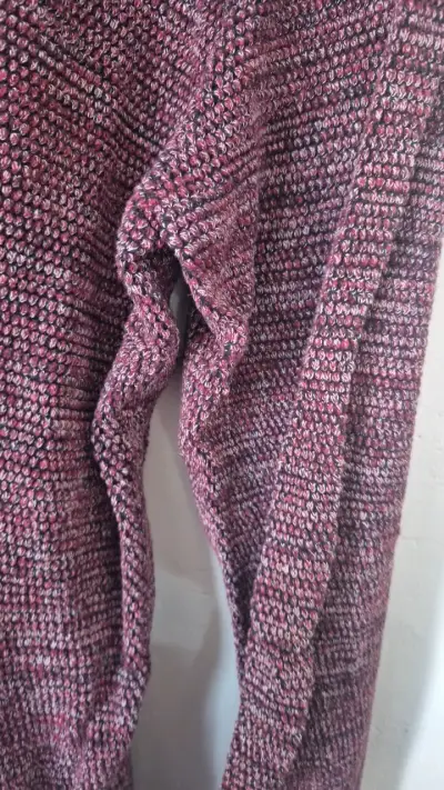 Suéter de lana morado Basement talla L - miniatura 3