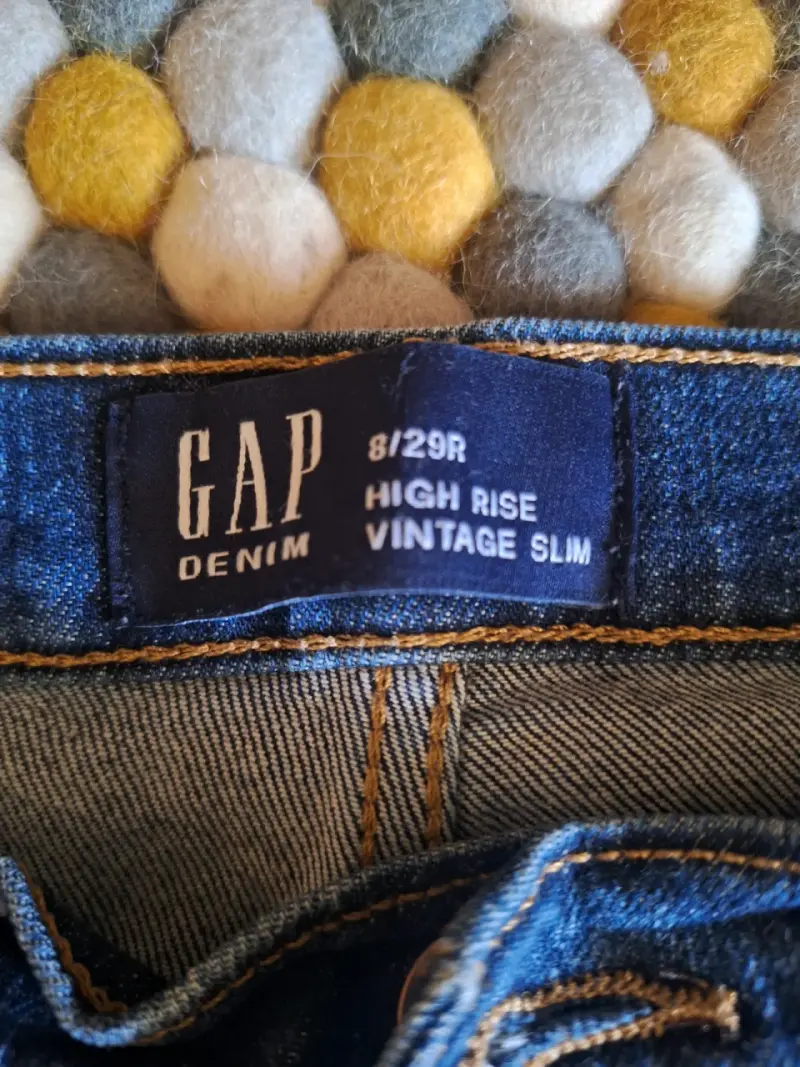 Jeans GAP Denim High Rise Vintage Slim - 2
