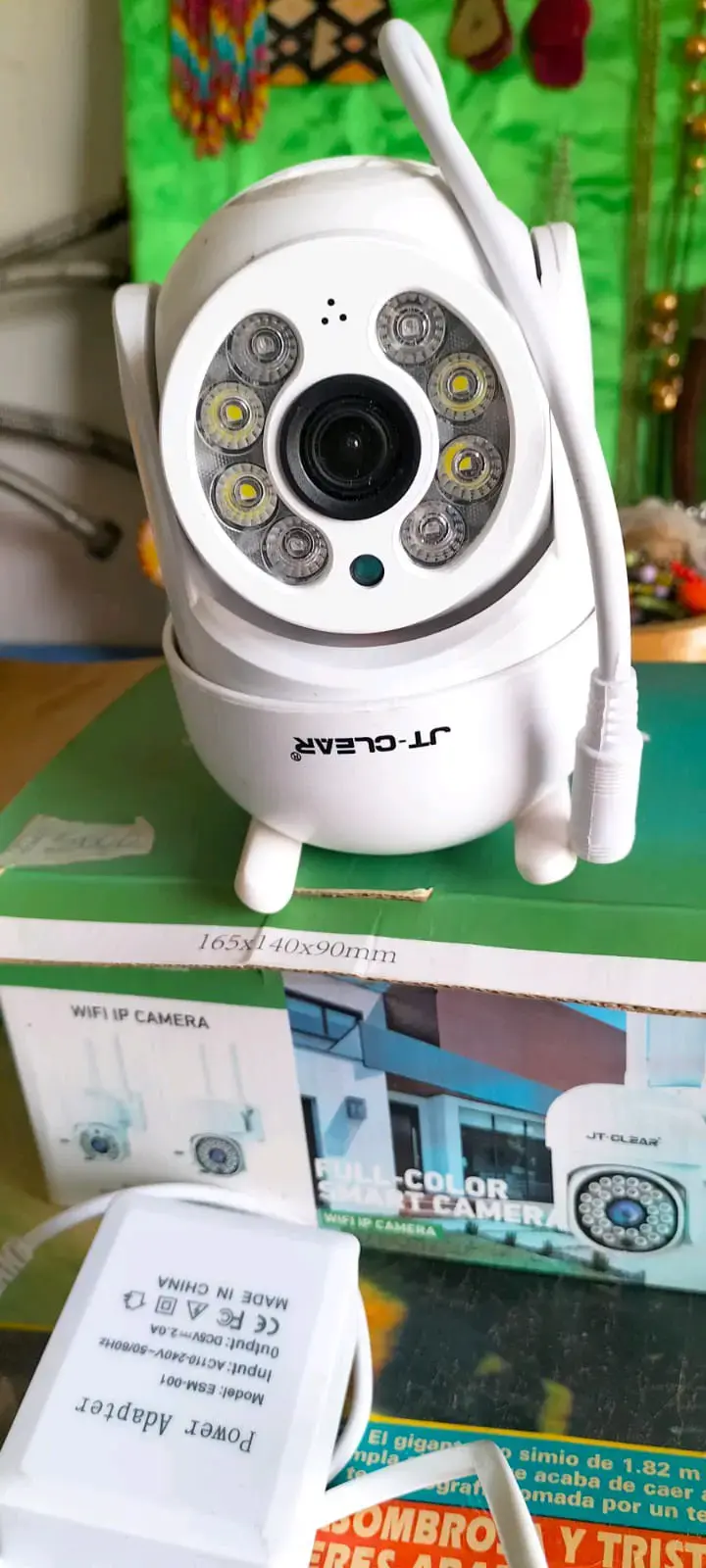 Cámara IP WiFi JT-CLEAR con visión nocturna