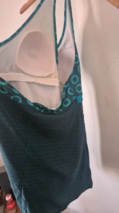 Vestido de baño estampado azul y negro - miniatura 4