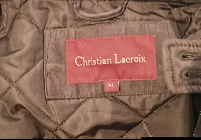 Chaqueta Marrón Christian Lacroix Talla XL - miniatura 3