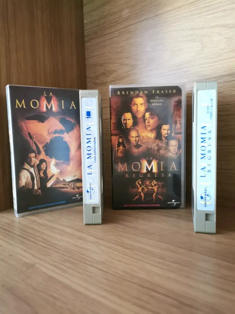 Pack VHS La Momia y La Momia Regresa - 2