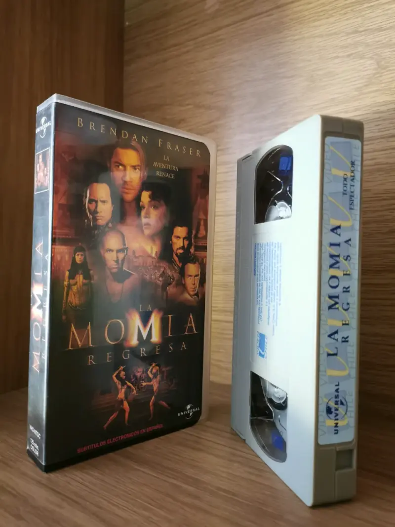 Pack VHS La Momia y La Momia Regresa - 3