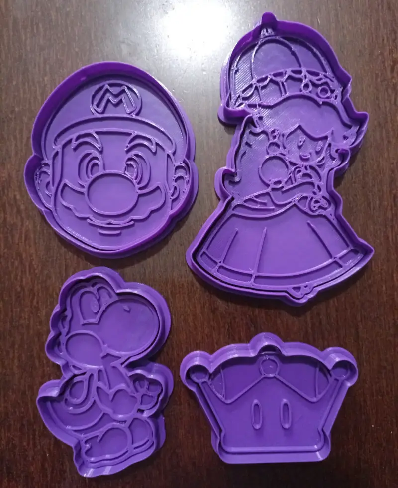 Set de cortadores de galletas temáticos de videojuegos