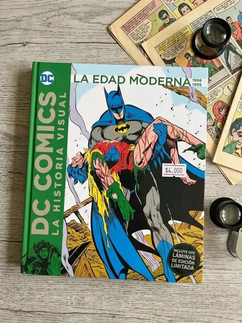 Libro DC Comics La Historia Visual La Edad Moderna