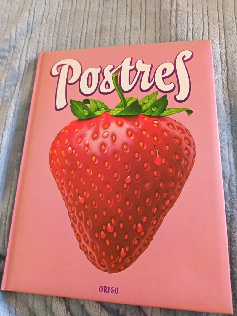 Libro de recetas de postres Origo