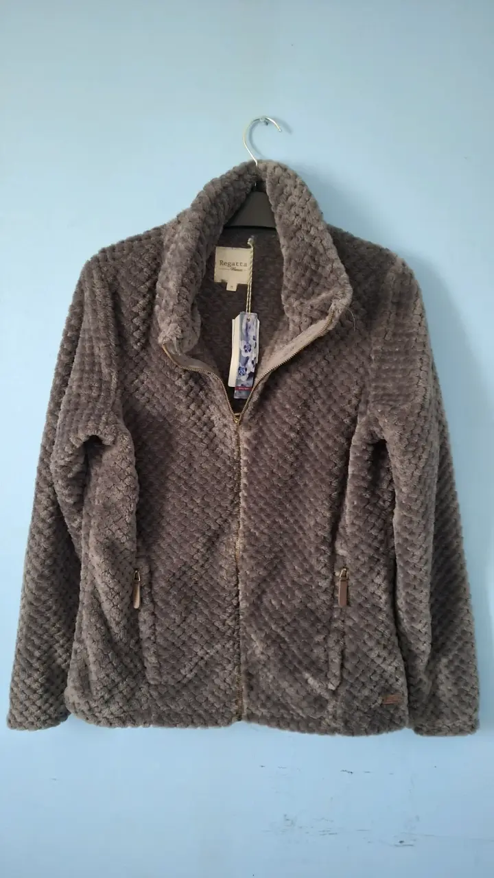 Chaqueta de felpa gris Regatta para mujer - 2
