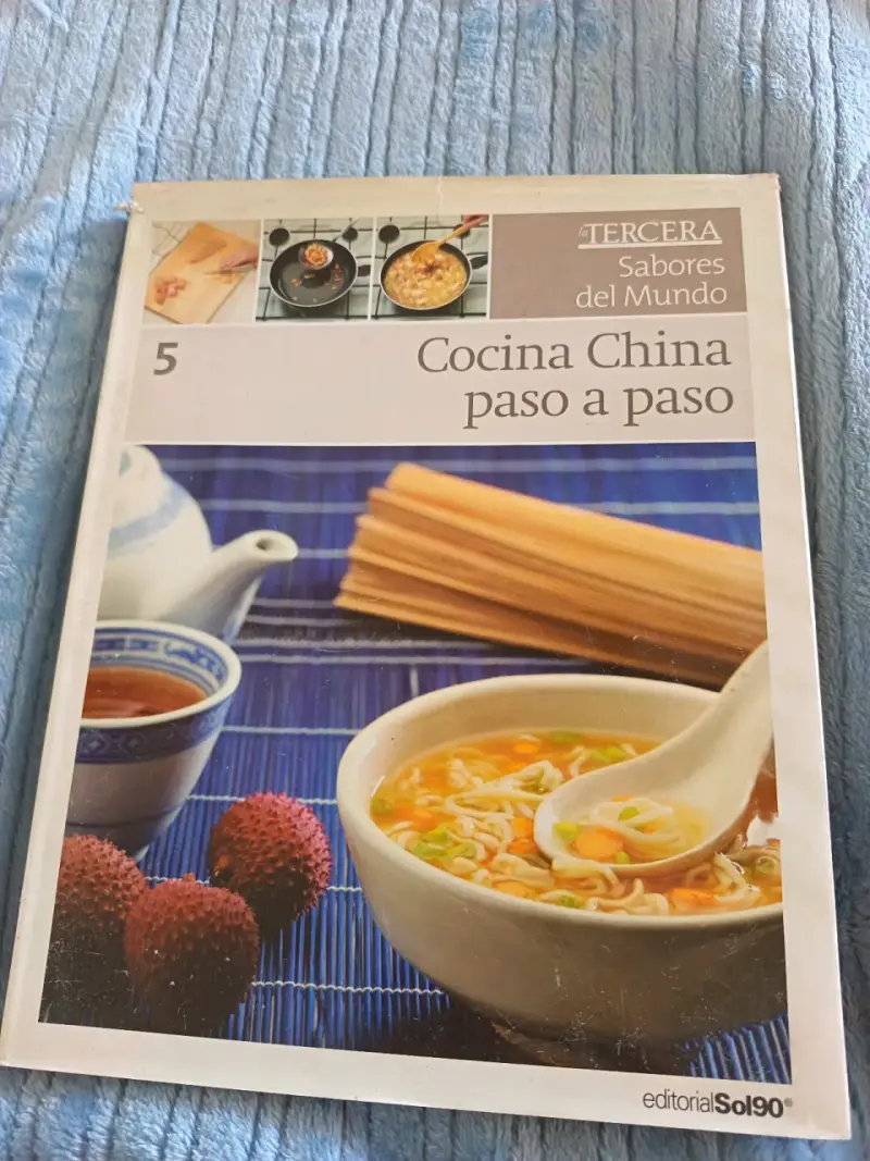 Libro Cocina China Paso a Paso Editorial Sol90