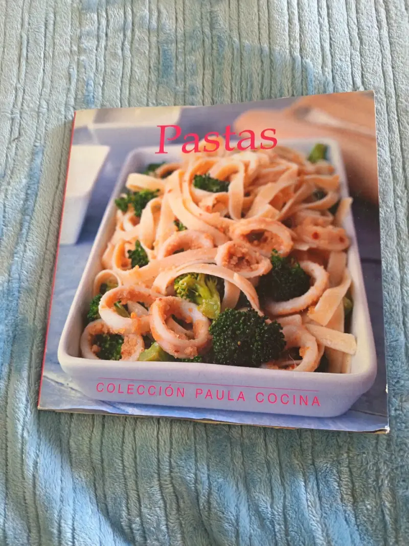 Libro de recetas de pastas Colección Paula Cocina